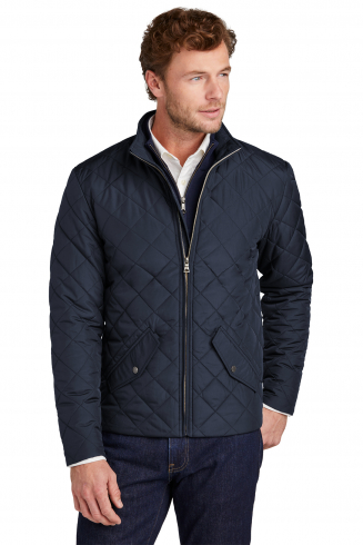 Custom Embroidered Brooks Brothers Quilted Jacket - BB18600 